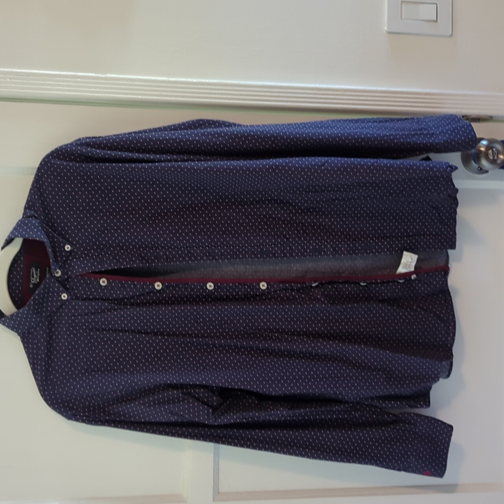 Original penguin dress shirt with triangle pattern
